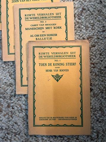 Wereldbibliotheek Kort Verhaal Collectie beschikbaar voor biedingen
