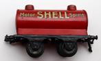 Antiek Bing blik Motor Shell Spirit wagon Spoor 0 - jaren 20, Antiek en Kunst, Ophalen of Verzenden