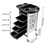 Kapper Salon Trolley Rollende Kar Haar Styling, Verzenden, Nieuw