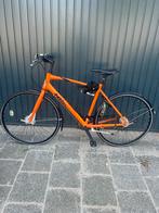 Oranje Herenfiets NIS met Versnellingen, Gebruikt, Versnellingen, 53 tot 57 cm, Ophalen