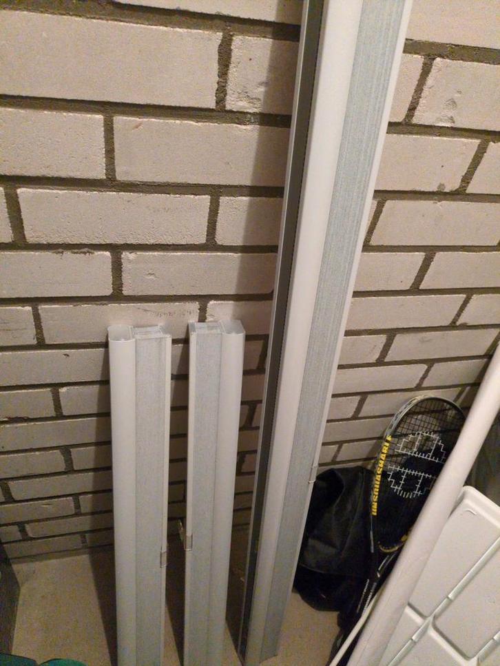 3 Trippevals IKEA verduisterend plissegordijnen, Huis en Inrichting, Stoffering | Gordijnen en Lamellen, Gebruikt, 150 tot 200 cm