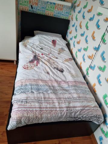 Bed Malm 1 persoons - afbeelding 1