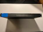 Linksys LGS124 - 24 port gigabit switch, Computers en Software, Netwerk switches, Ophalen, Gebruikt