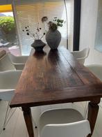 Robuuste Houten eettafel - 25 Jaar Oud, Antiek en Kunst, Ophalen of Verzenden