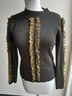 TRUI, DROLE DE COPINE, MAAT S/M, Kleding | Dames, Truien en Vesten, Ophalen of Verzenden, Gedragen, Maat 38/40 (M), Groen