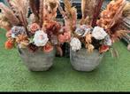 Decoratieve bloemstukken in potten, Ophalen of Verzenden, Zo goed als nieuw