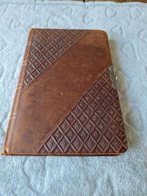 Antiek poëzie album 1891 - 1898, Verzamelen, Poesieplaatjes, Ophalen of Verzenden