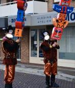 2x dier tijgerprint overgooier + broek (zelfgemaakte pak), Ophalen of Verzenden, Zo goed als nieuw
