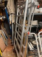 Schildersteiger - Bouwmaat - Max 220 kg, Ophalen, Gebruikt, Rolsteiger of Kamersteiger, Minder dan 2 meter