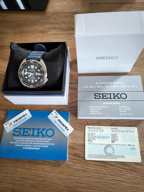 "Seiko "save The Ocean" Prospex Turtle SRPF77K1", Sieraden, Tassen en Uiterlijk, Horloges | Heren, Seiko, Verzenden