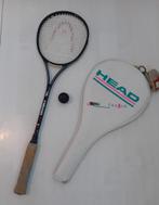 Head squash racket, Ophalen of Verzenden, Gebruikt, Racket, Met hoes