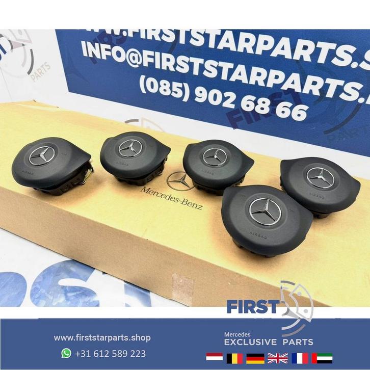AMG STUUR AIRBAG Mercedes W176 W117 W156 W205 W213 W253 W166, Auto-onderdelen, Dashboard en Schakelaars, Mercedes-Benz, Gebruikt