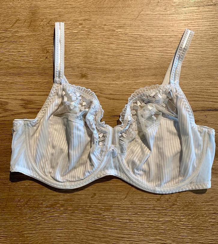 Chantelle 90D full cup wit kant, Kleding | Dames, Ondergoed en Lingerie, BH, Wit, Verzenden