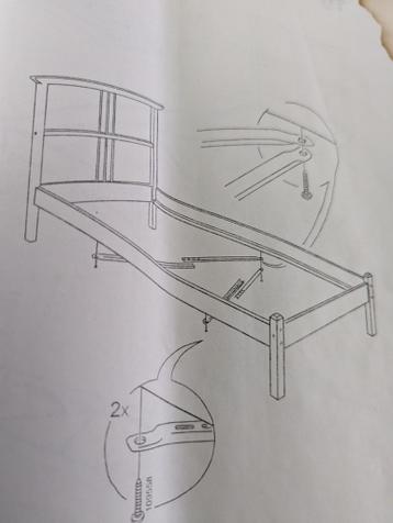 Bedbodem DALSELV IKEA - afbeelding 2
