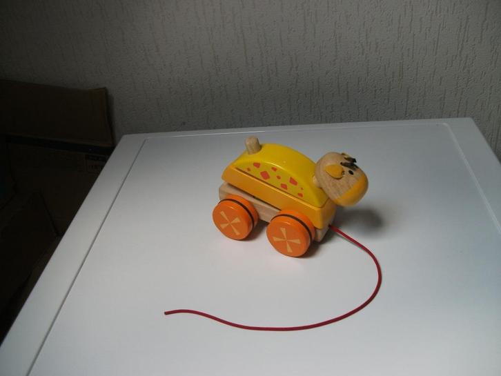 Hobbel giraf, Kinderen en Baby's, Speelgoed | Houten speelgoed, Gebruikt, Ophalen of Verzenden