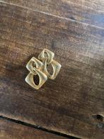 Vintage gouden oorbellen ysl, yves saint laurent, Sieraden, Tassen en Uiterlijk, Oorbellen, Ophalen of Verzenden, Gebruikt, Goud