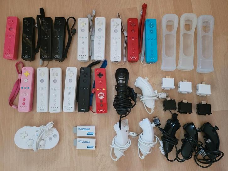 Veel verschillende soorten wii accessoires, Spelcomputers en Games, Games | Nintendo Wii, Zo goed als nieuw, Overige genres, 3 spelers of meer