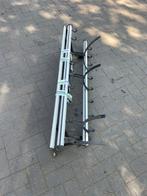 Nette aluminium kapstok met haken en jashangers 127x30cm, Ophalen of Verzenden, Metaal, Wandkapstok, 100 tot 150 cm