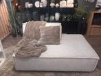 Ottomane Olivia Sevn, Ophalen, 150 tot 200 cm, 75 tot 100 cm, Stof