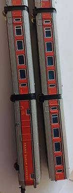 Talgo wagons 8 stuks kort gekoppeld, Ophalen of Verzenden, Zo goed als nieuw, Gelijkstroom, Wagon