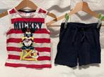 Mickey mouse zomer setje, Ophalen, C&A, Zo goed als nieuw, Setje