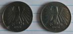 Duitsland munten jaartallen 1975 en 1979, volgnr 48, Ophalen of Verzenden, Duitsland, Losse munt