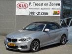 BMW 2 Serie Cabrio 220I AUTOMAAT M-pakket NL auto/Navigatie/, Auto's, Automaat, 12 maanden, Achterwielaandrijving, Gebruikt
