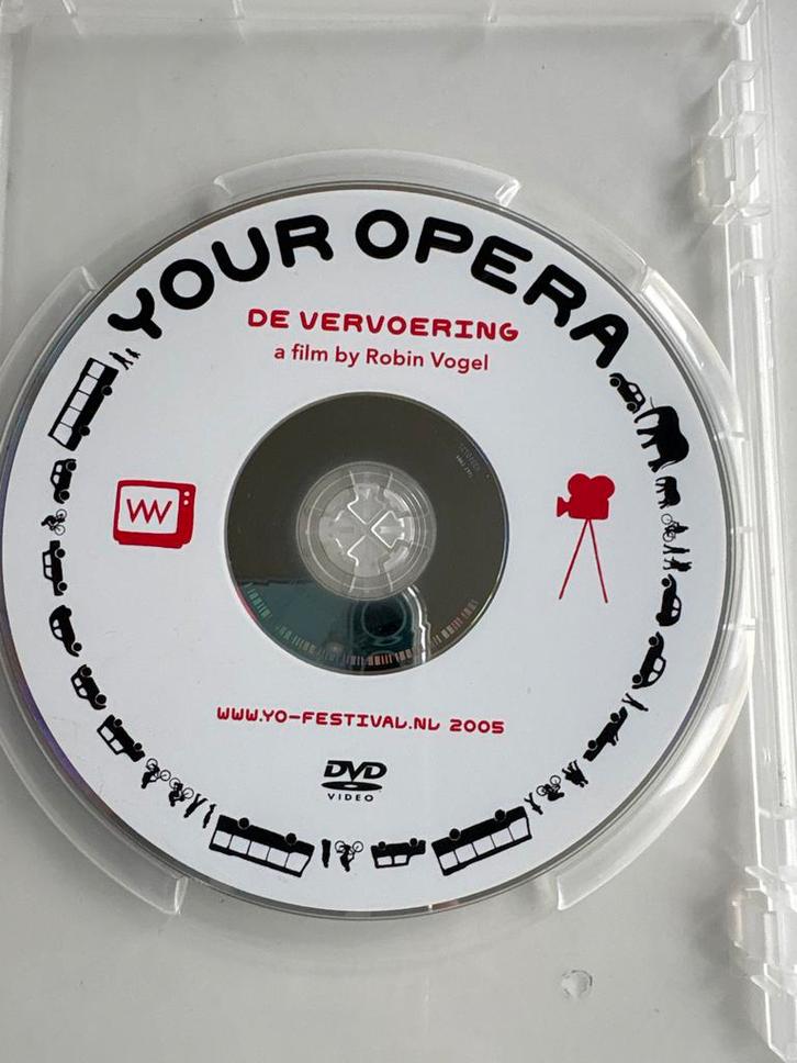 Cult dvd Your Opera: De Vervoering - Utrecht, Cd's en Dvd's, Dvd's | Overige Dvd's, Zo goed als nieuw, Alle leeftijden, Ophalen of Verzenden