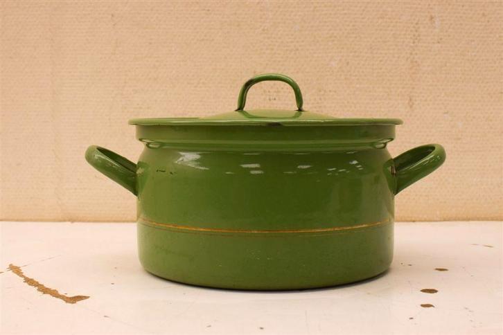 Emaille Pan 50088, Antiek en Kunst, Antiek | Emaille, Ophalen of Verzenden