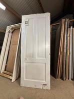 Stompe binnendeur wit, Ophalen, 80 tot 100 cm, 215 cm of meer, Binnendeur