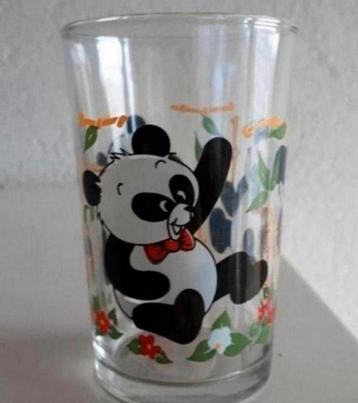 Glas met Panda opdrukken beschikbaar voor biedingen