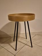 Bijzettafel, Huis en Inrichting, Minder dan 55 cm, Rond, Zo goed als nieuw, Ophalen