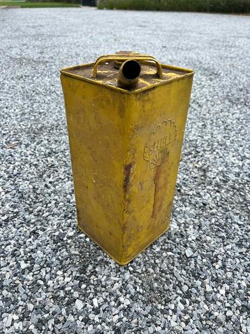 Oud brandstofkannetje van Shell beschikbaar voor biedingen