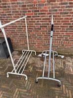 Meerdere stuks (5) kledingrekken (op wieltjes)., Ophalen, Gebruikt