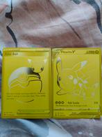 Swsh 145 /146 Pikachu V gold promo & pokeball, Ophalen of Verzenden, Zo goed als nieuw, Meerdere kaarten, Foil