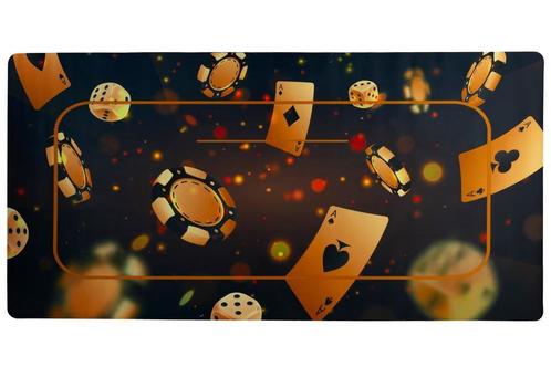 Gezelschapsspellen | KaartspellenPokermat -game mat - spelle, Hobby en Vrije tijd, Gezelschapsspellen | Kaartspellen, Nieuw, Verzenden