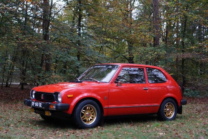 Honda Civic 1.3 Economy 1979, Auto's, Honda, Particulier, Civic, Benzine, Hatchback, Handgeschakeld, Origineel Nederlands, Rood
