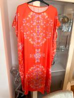 Kaftan nieuw oranje print maat 52/54 Chic Me, Jurk, Oranje, Ophalen of Verzenden, Zo goed als nieuw