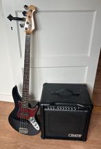 Richwood basgitaar met versterker, Muziek en Instrumenten, Snaarinstrumenten | Gitaren | Bas, Ophalen, Gebruikt