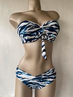 Nieuwe Cyell bikini beugel/voorvorm top 38C slip 42, Nieuw, Blauw, Bikini, Verzenden