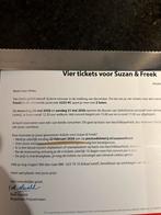 Concert kaarten prijs is uiteraard per kaart, Twee personen