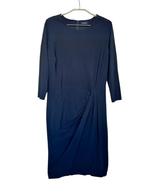 Lilytime Jurk Maat 40 Donkerblauw Midi Travelstof, Kleding | Dames, L, Maat 42/44 (L), L, Zo goed als nieuw
