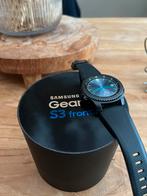 Samsung Gear S3 frontier smartwatch, Zwart, Ophalen of Verzenden, Zo goed als nieuw, Samsung