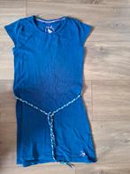 Blauw jurkje Birds 140, Kinderen en Baby's, Kinderkleding | Maat 140, Gebruikt, Ophalen of Verzenden