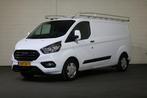 Ford Transit Custom 2.0 TDci 130pk L2 H1 Trend Automaat Inri, Euro 6, 4 cilinders, Wit, Bedrijf