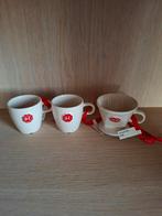 Drie kerst ornamenten douwe egberts, Ophalen of Verzenden, Porselein, Overige stijlen, Kop(pen) en/of Schotel(s)
