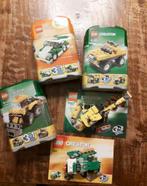 Lego - Creator - nrs. 6910 , 6742, 5761 en 4915 en 5865, Ophalen of Verzenden, Zo goed als nieuw, Complete set, Lego