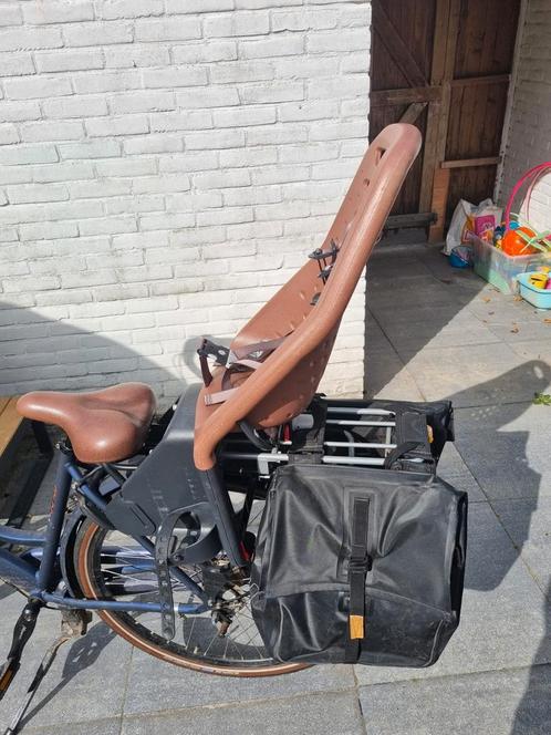 Yepp achter fietsstoeltje incl bagagedrager verlenger, Fietsen en Brommers, Fietsaccessoires | Fietsstoeltjes, Gebruikt, Achterzitje