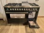 Boretti/Ilve fornuis 120cm – gasoven + elektrische oven, Ophalen of Verzenden, Zo goed als nieuw