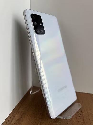 Samsung Galaxy A71 128GB Wit, Telecommunicatie, Mobiele telefoons | Hoesjes en Frontjes | Samsung, Zo goed als nieuw, Ophalen of Verzenden